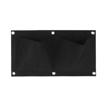 

Pocket Wall-Mounted Non-Woven Felt Planting Bag Vertical Garden Planter Hangers Outdoor Indoor Flowers Growing Container Pots