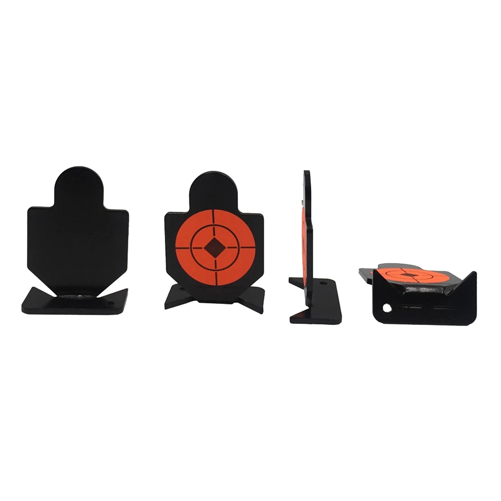 4 Packs Shooting Game Practice Silhouette Aim Targets Small Humanoid Targets