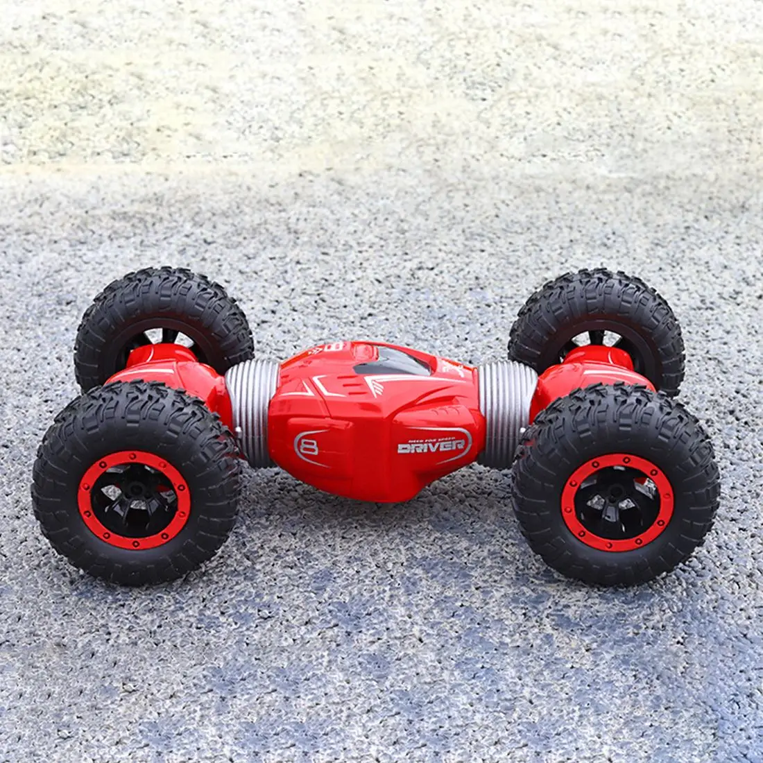 JJRC 1:16 2,4G 4WD двухсторонний RC деформационный трюк автомобиль внедорожный автомобиль высокоскоростной грузовик-красный