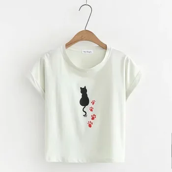 

2018 New Summer Casual Women T shirt Round Neck Short Sleeve Regular Shirt