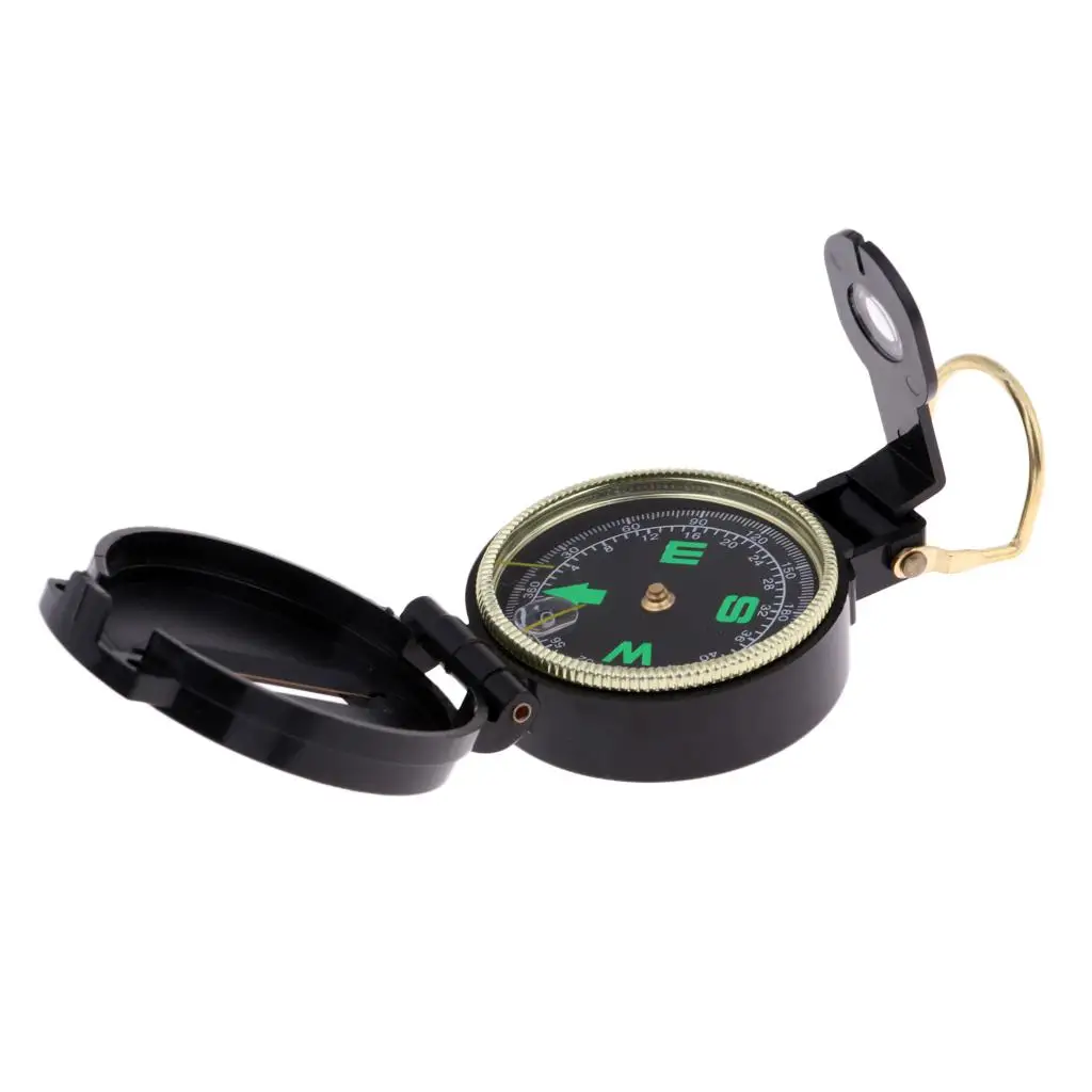 Military Army Sighting Compass with Map Measurer Distance Calculator Great for Hiking, Camping, Boating, Backpacking