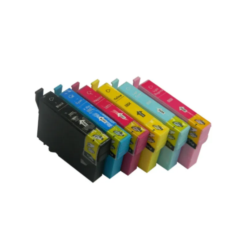 Совместим с парами T0807 PX650 PX660 PX700W PX710W PX720WD PX730WD PX800F|Чернильные картриджи| |