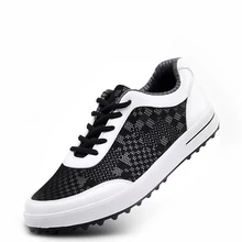 Летние модели PGM Гольф Мужская обувь супер Для мужчин дышащая сетка ткань Спортивная обувь сетки Обувь мягкая вентиляция PGM кроссовки мужские спортивные Обувь для мужчин