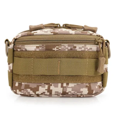 

1pc Fishing Lure Bag Outdoor Sports Camouflage ACU Digital Multi-function Pockets Messenger Bag Nylon Camera Crossbody Bag