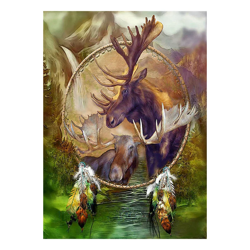 

5D DIY Diamond Painting Icon animal Crystal Diamond Painting Cross Stitch Animal Needlework Home Decorative