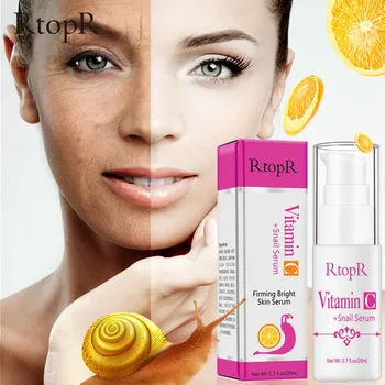 

Acne Treatment Face Serum Vitamin C Snail Serum Anti Wrinkle Skin Care Essence Face Care Whitening Anti-Aging Facial Serum