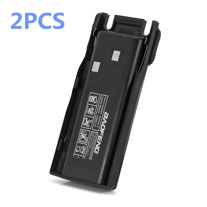 

2PCS Original Baofeng BF-UV82 Battery of Baofeng walkie talkie 2800 mAh Lithium Battery UV-8D