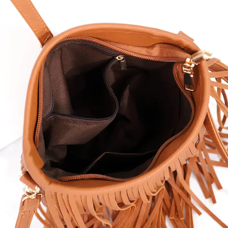 NEW Retro Faux Suede Fringe Women Messenger Bags Tote New Handbag Tassel  Shoulder Handbags Crossbody Bag Bolsa Feminina - AliExpress