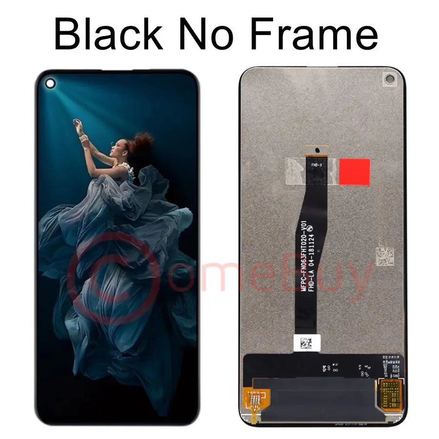 ЖК дисплей Comebuy для Huawei Honor 20 сенсорный экран с дигитайзером и рамкой замены