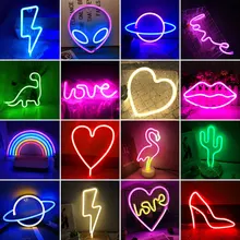 Światło neonowe Led kolorowe Rainbow Alien Bat chmura miłość Neon do pokoju dekoracja na przyjęcie ślubne świąteczny prezent lampa neonowa tanie i dobre opinie LOKMAT CN (pochodzenie) 10000h Żarówki neonowe 1 year Indoor led neon sign 2700 k Klin LED Neon Sign Light Neon Lights