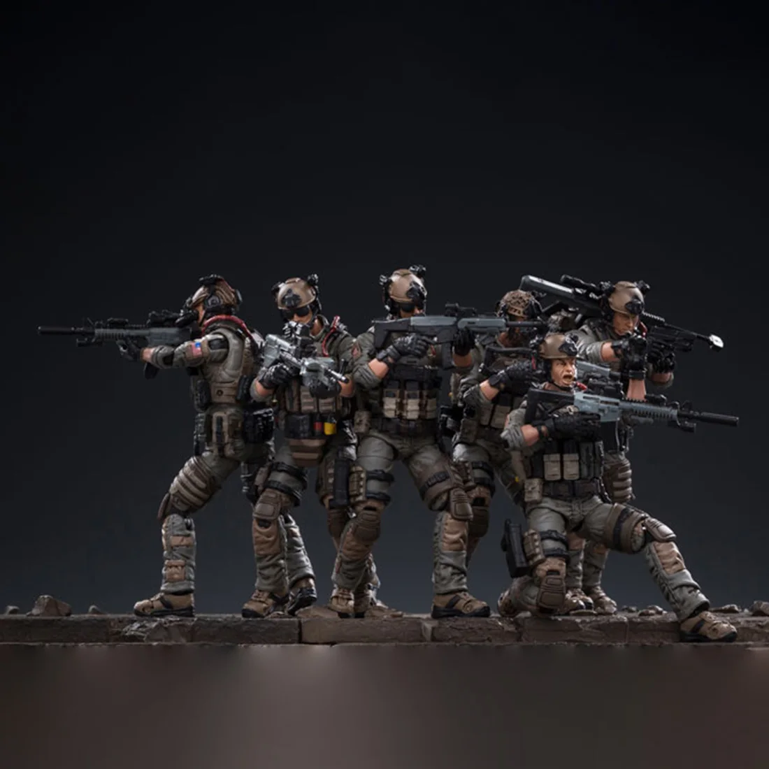 Новинка, 5 шт./лот 1:18, 10,5 см, Реалистичная Съемная фигурка, коллекция модели солдата-морской котик, спецназ, солдат