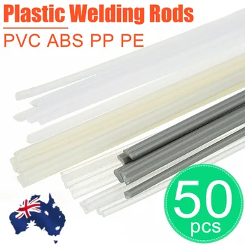 

50pcs 200x5x2.5mm Plastic Welding Rods ABS/PP/PVC/PE Welding Sticks Welding Soldering Supplies Welder Tool