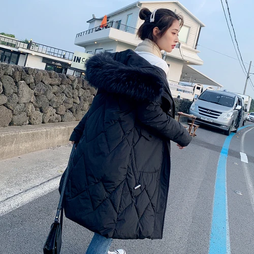 Women Parkas Winter Ladies Casual Long Coats Woman Jackets Winter Women Hooded Cotton Parkas Warm Coat Outwear Plus Size