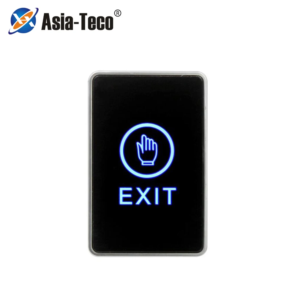 Botão Push Touch Exit Release for Access Control System, Home Security Protection com LED Indicator