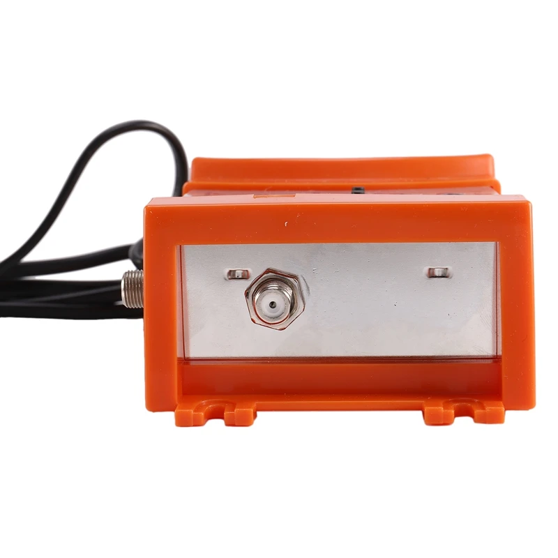 M69 Professional Digital VHF UHF RF Modulator AV to RF AV to TV Converter Adapter(Orange US Plug)