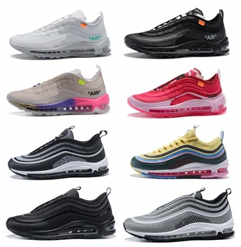 

HOT SALES Athletic Sneakers chaussure TN Plus running Shoes 95 tn Men 97 Outdoor Shoes 98 Trainers Sports US4-11