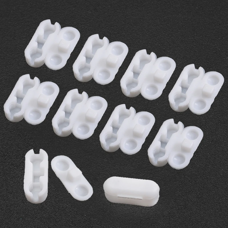 10pcs/lot Plastic Roller Blinds Pull Cord Connector Curtain Chain