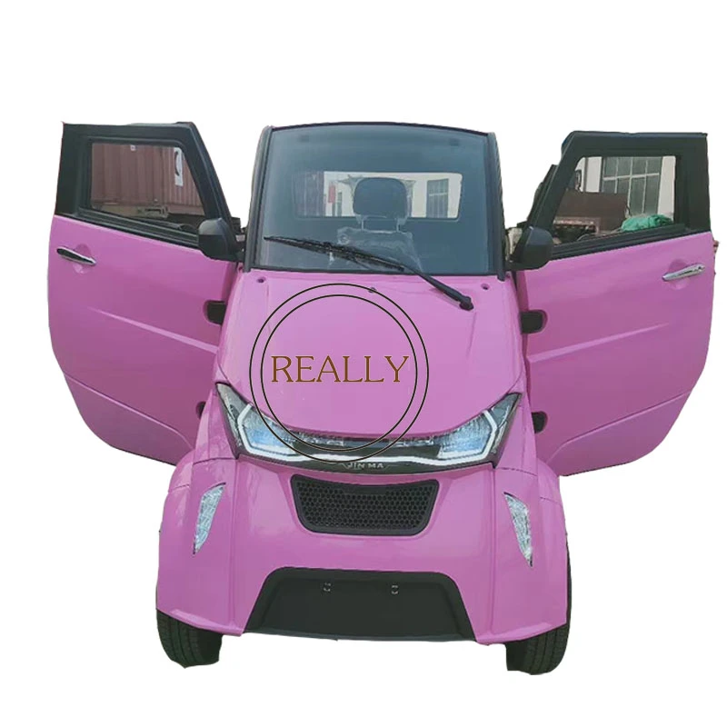 Mini coche eléctrico de 4 ruedas para 3 4 personas, Scooter de movilidad eléctrica, Mini coche batería de litio CKD|Procesadores de alimentos| - AliExpress