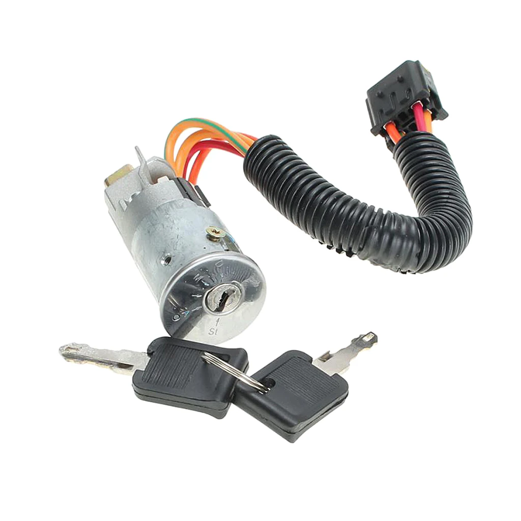 Replacement Ignition Starter Cylinder Lock Switch + 2 Keys For    Clio