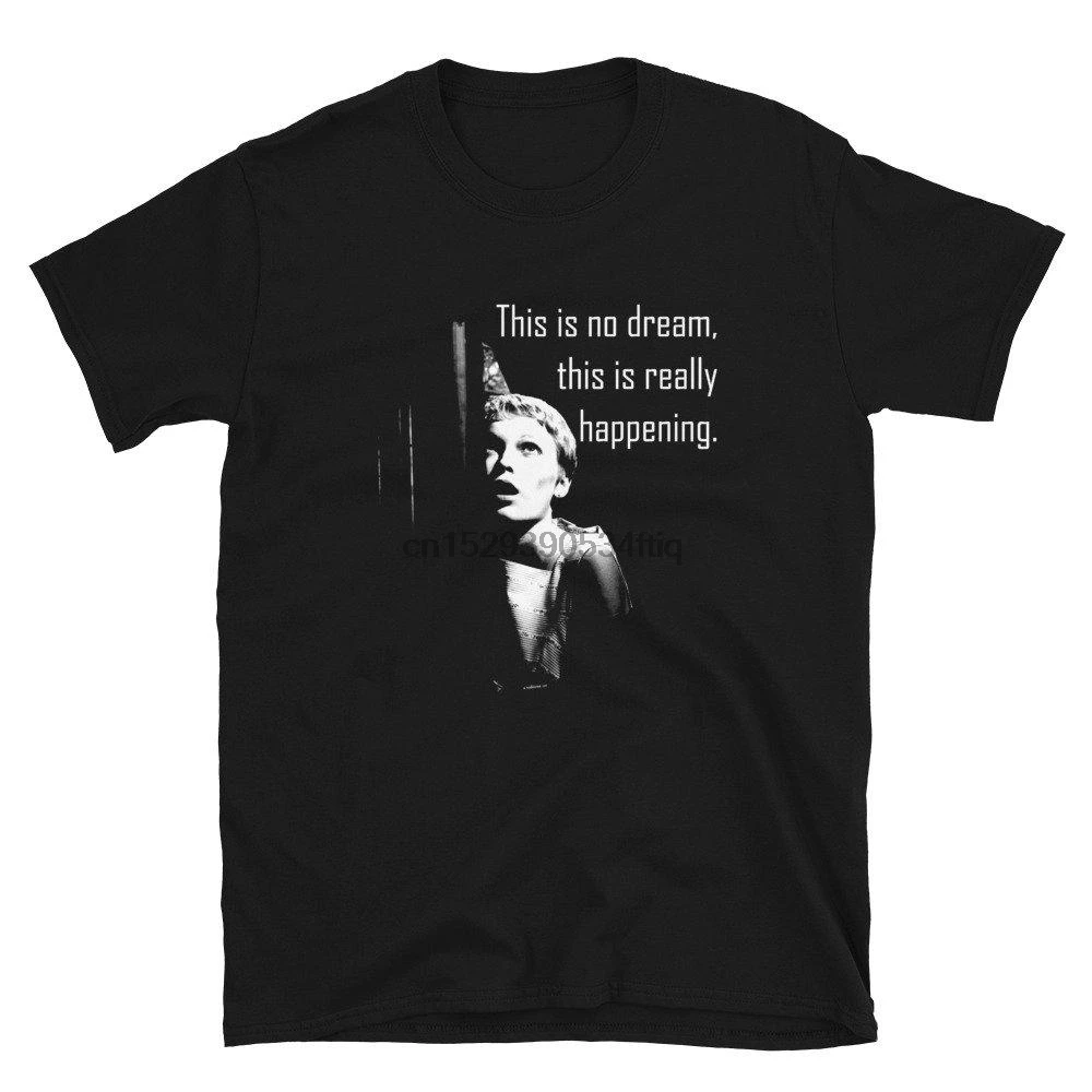 Классическая черная футболка унисекс This is no dream limited edition | Мужская одежда