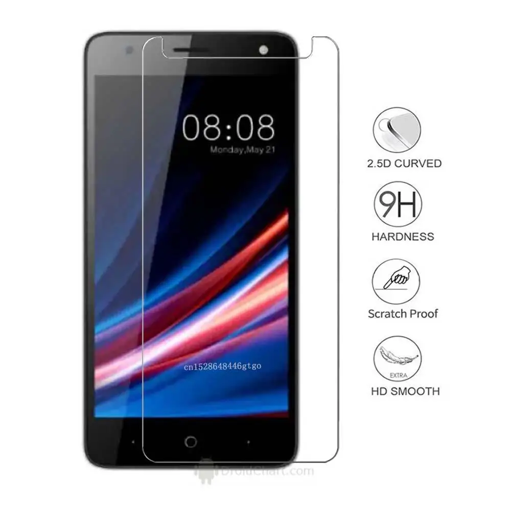 Для Micromax Spark GO закаленное стекло 9H 2.5D Премиум Защитная пленка для экрана G O |