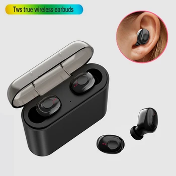 

X18 TWS 5.0 Bluetooth Headphones Single or Binural Button Wireless Stereo Charging Bin Stealth Sports Headsets Mini Earphone F9