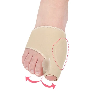 

Lycrab Valgus Bunion Corrector Orthopedic Tools Mat Bone Thumb Adjuster Brace Pedicure Socks for Foot Toe Separators 2Pcs=1Pair