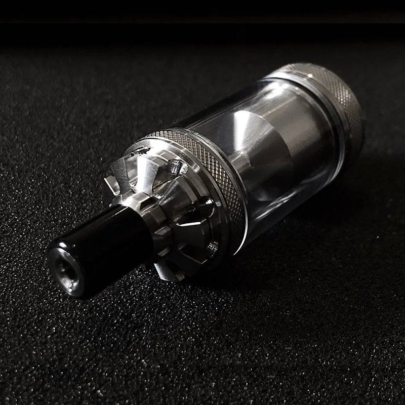 

Millennium RTA atomizer Technical Sheet Design SS Material with 3 bells 6 air holes 22mm Diameter Airflow&Liquid Control RTA
