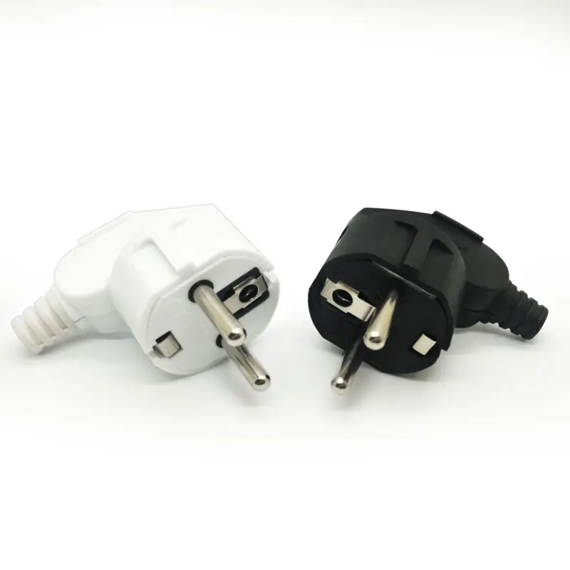 

Eu Plug AC Power Schuko Adapter Rewireable Europe Electrical Plug Male Sockets Outlets Adapter Extension Cord 16A 4000W