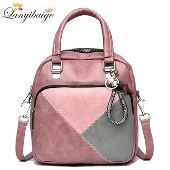 

High Quality Handbags Women pu Leather Handbags Vintage Crossbody Bags for Women 2020 New Shoulder Bags Purses and Handbags