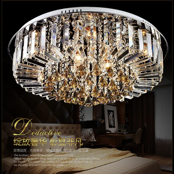 

Lighting Manufacturers Circle Ceiling LED Living Room Bedroom Lamp Crystal Lamp LED Low Voltage Crystal Lamp