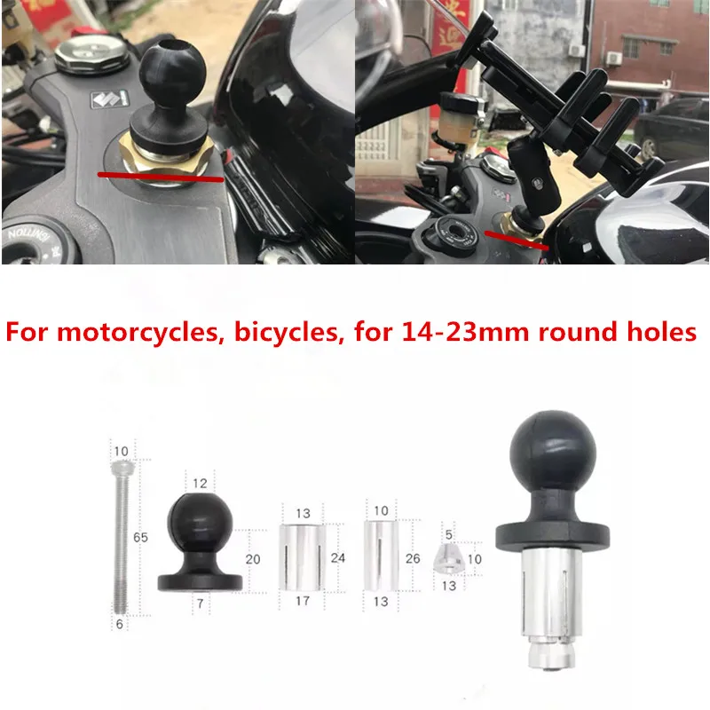 motorcycle stem mount phone holder