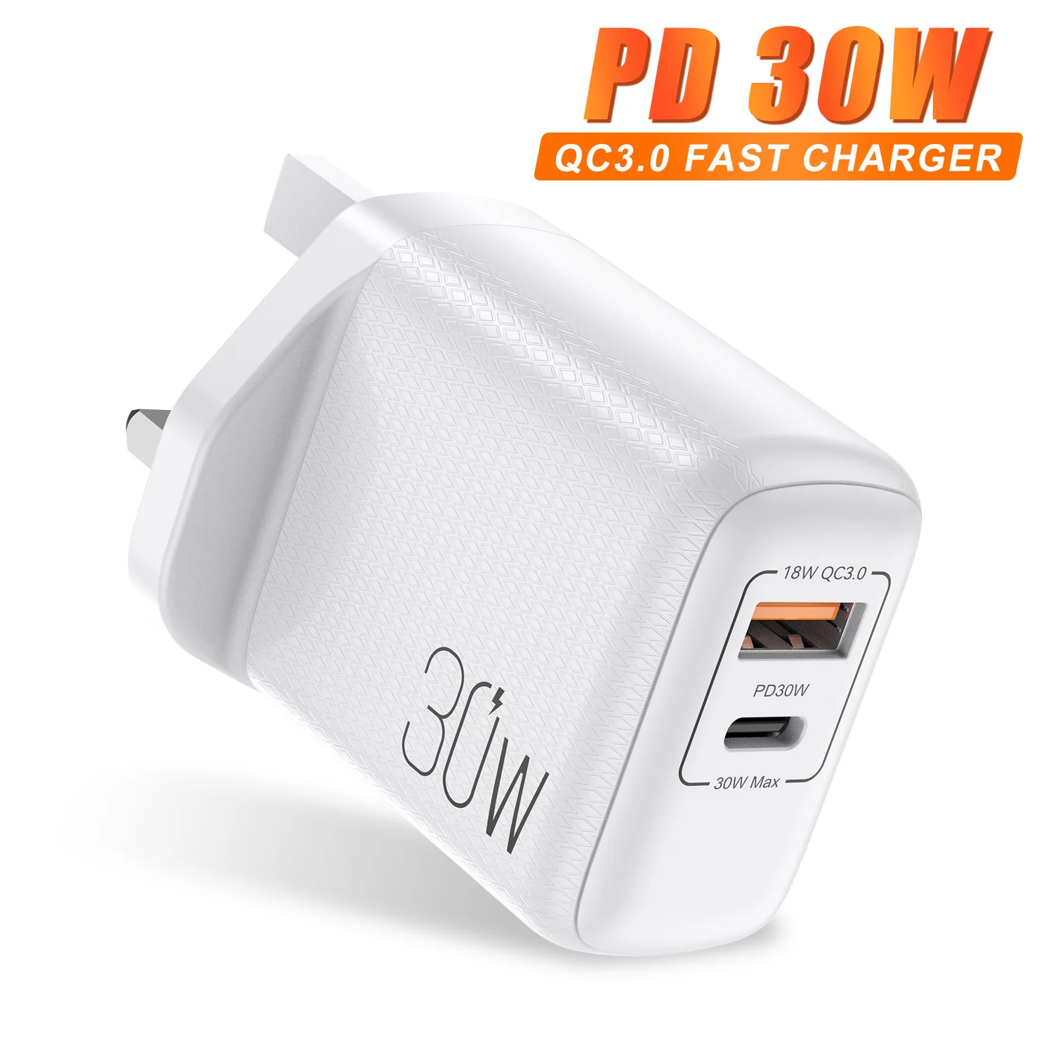 65w charger usb c 2 Ports 30W USB Type C Quick Charge 3.0 QC PD Phone Charger QC3.0 18W PD3.0 Fast Charger For iPhone 13 12 Pro Max Xiaomi Mi 11 usb c 61w Chargers