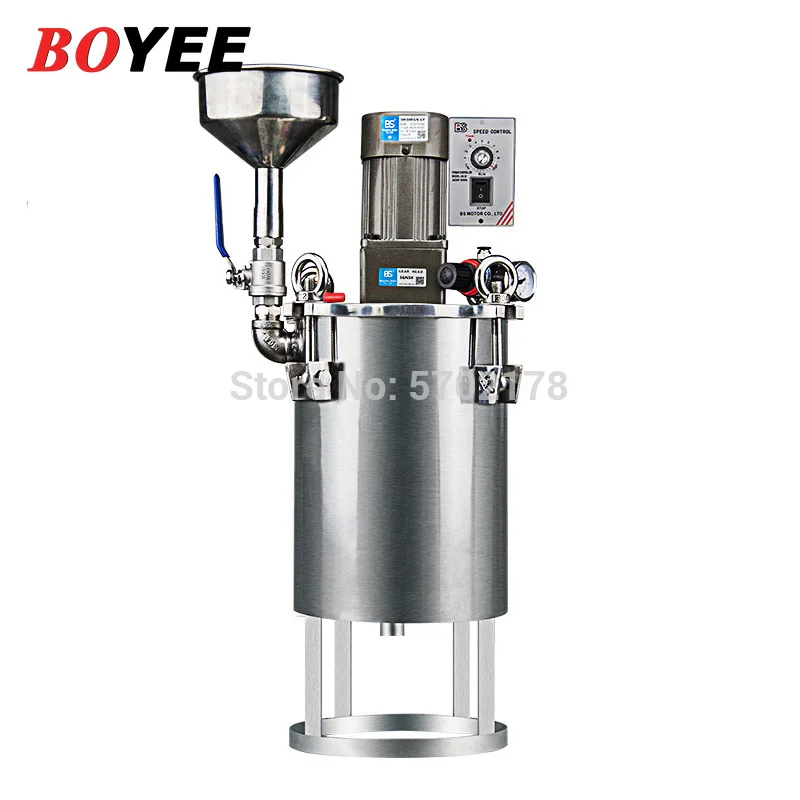 

Liquid glue dispensing stainless steel pressure tank Electric stirring 2L-20L