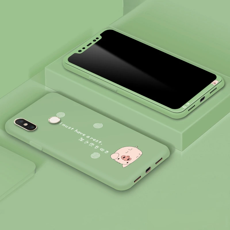 Мягкий чехол-накладка из закаленного стекла для Xiao mi Red mi Note 7 Note 8 5 Red mi 5 Plus K20 mi 9 mi A2 mi A1 mi 6 mi 8 Lite - Цвет: pattern 4