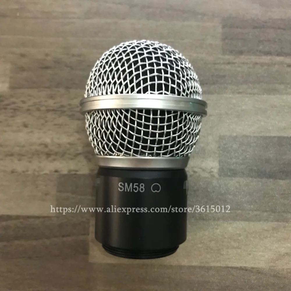 Замена картриджа капсулы микрофонная головка для Shure SM58 SM58S SM58LC BETA58 BETA58A BETA PGX24 SLX24 беспроводной микрофон