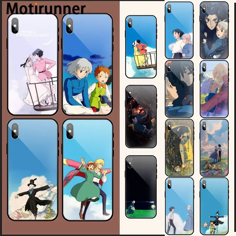 Motirunner 漫画スタジオジブリハウルの移動城電話ケース Iphone 11 プロ Xs 最大 8 7 6 6s プラス X 5 5s Se Xr ケース Aliexpress 携帯電話 電気通信