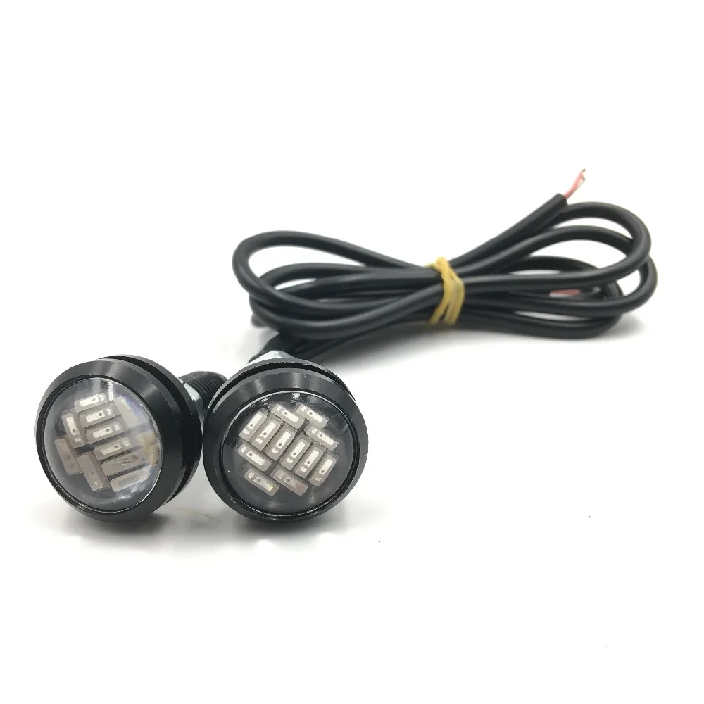 15 Вт 12LED 23 мм 12 SMD орлиный глаз светильник для автомобильной парковки Сигнальные