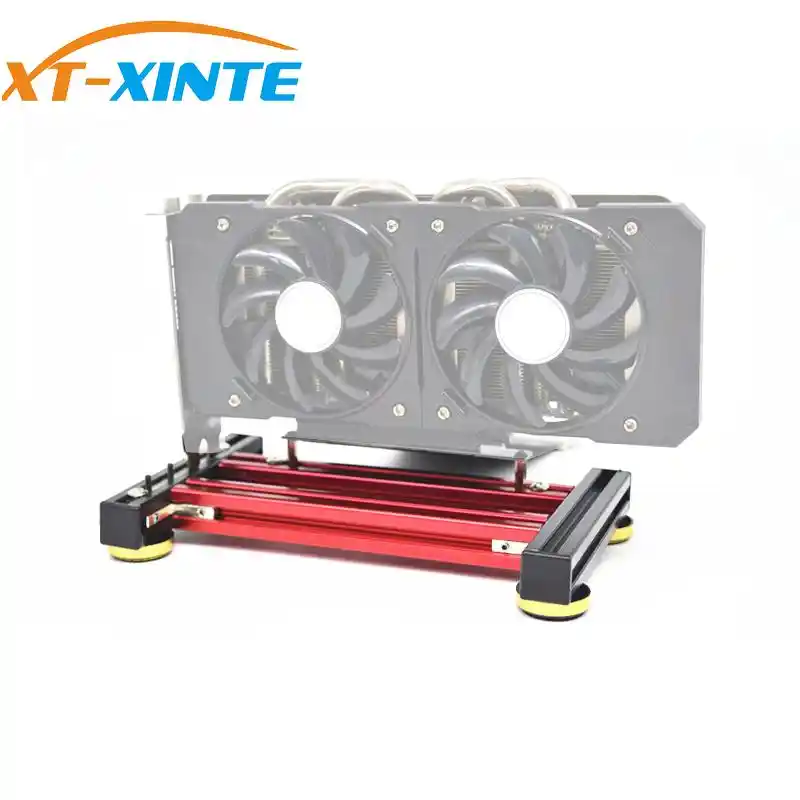 DIY external graphics card base Graphics card holder with power base for ATX SFX PSU aluminum