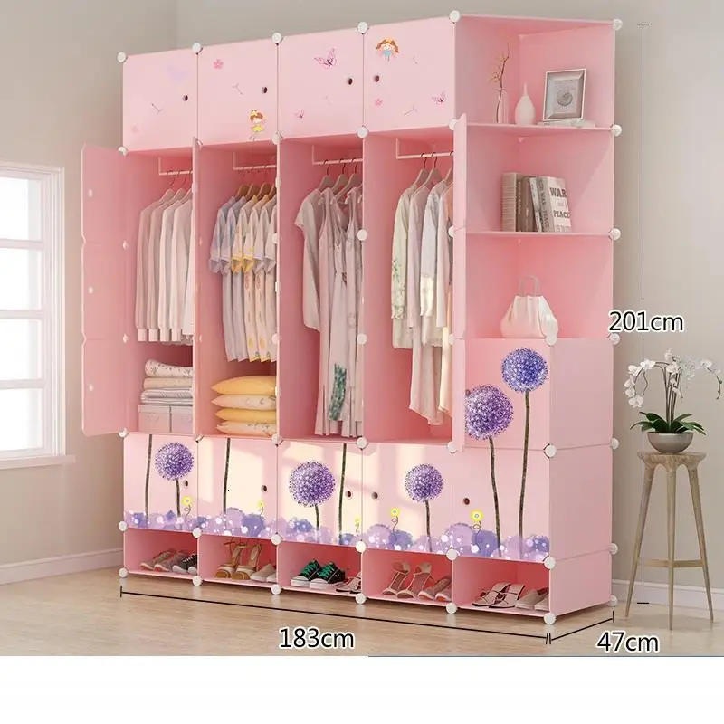 De Almacenamiento комод Szafa Ropero Armario Ropa Kleiderschrank Guarda Roupa Mueble мебель для спальни шкаф гардероб - Цвет: Version Q