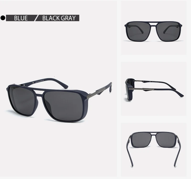 DENISA 2019 TR90 Frame Тони Старк солнцезащитные очки большой площади поляризованных солнцезащитных очков Для мужчин для вождения, очки аксессуары
