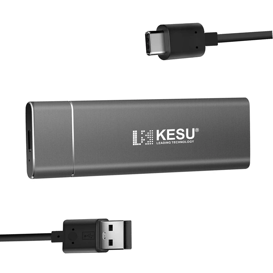 Портативный твердотельный накопитель KESU SSD 256 ГБ 512 1T USB 3 1 Gen 2 540 м/с внешнее