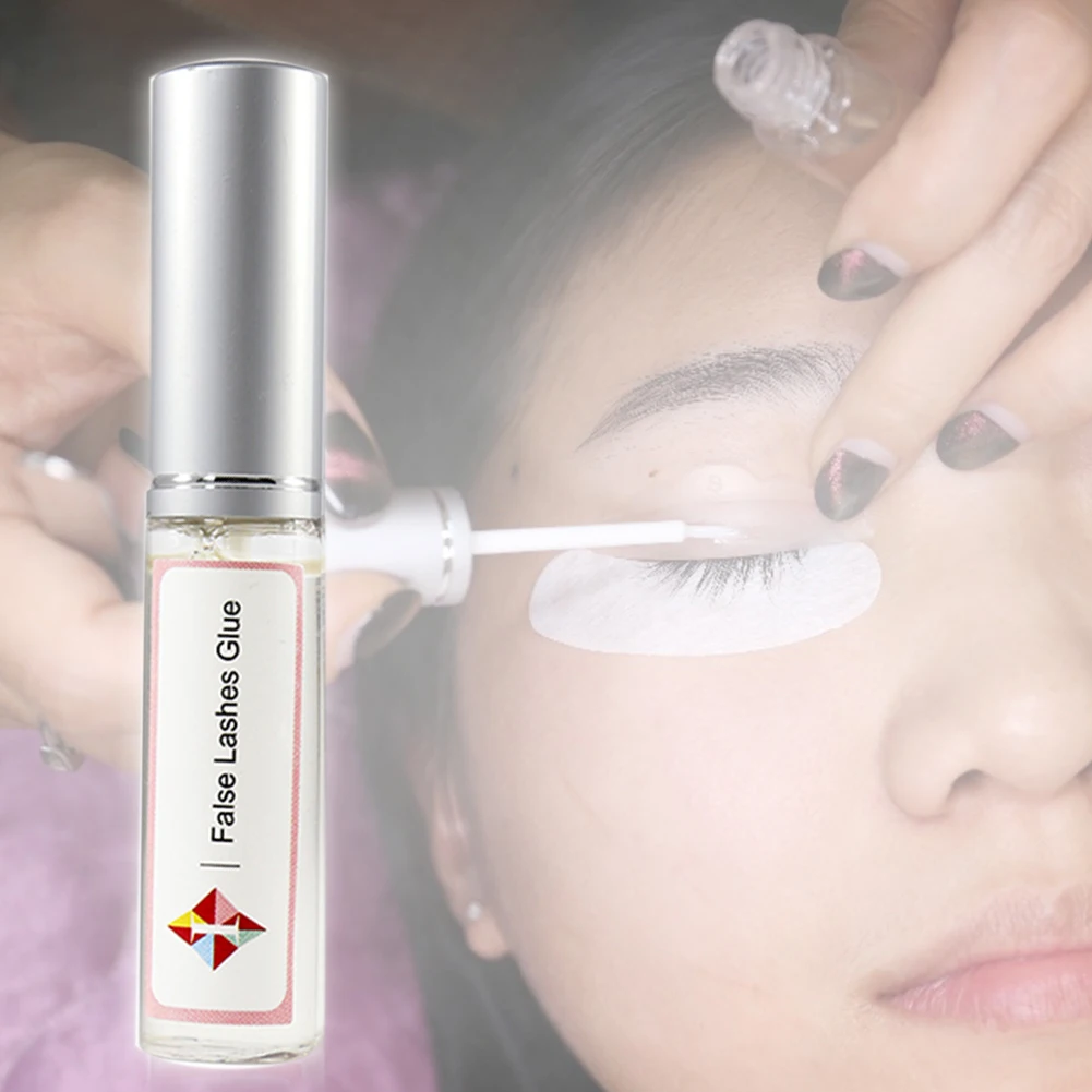 Professional Lightweight Cosmetic Practical Strong Adhesive Transparent Salon Long Lasting Waterproof Quick Dry Eyelash Glue