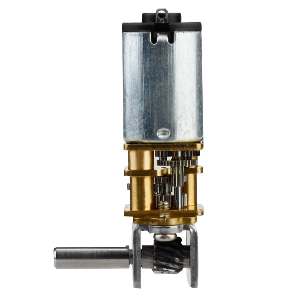 Dc Gw12ga-22 Dc 12v 22rpm Mini Micro Metal Gear Motor With Gearwheel Worm Gear Motor Gear Box Reversible Electric Motor Oc17