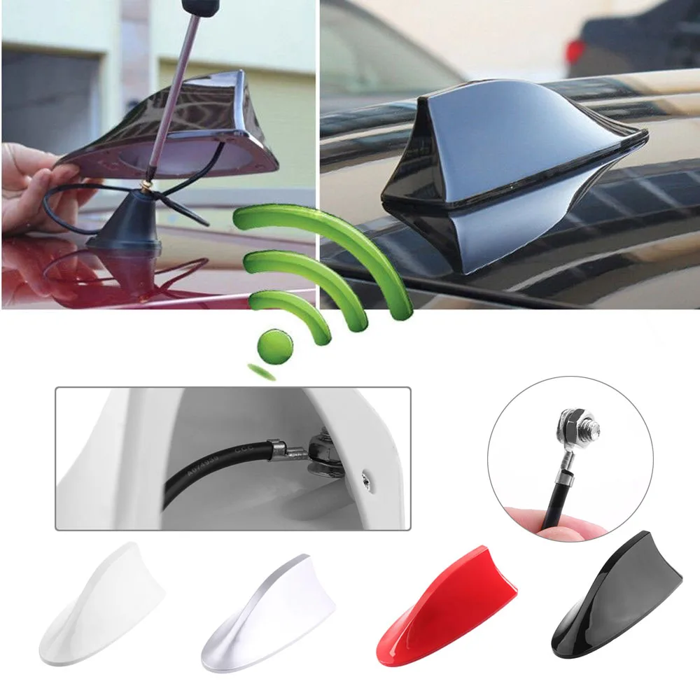 

Car Shark Fin Radio Signal Antenna for Mitsubishi ASX Lancer 10 9 Outlander Pajero For Suzuki Swift Grand Vitara SX4 Vitara