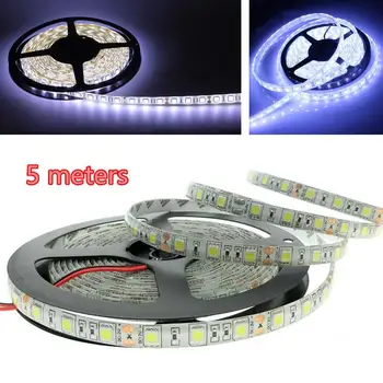 

300LEDs Light Bar LED Strip Light String DC12V Waterproof White Bright 3528 SMD