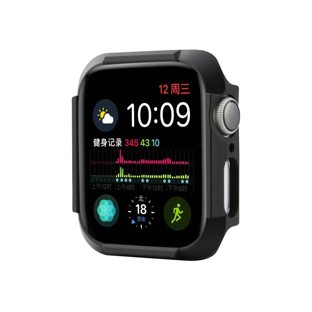 Жесткий противоударный чехол для apple watch 4, 40 мм, 44 мм, защитный тонкий металлический бампер для apple watch 3, 38 мм, 42 мм, рамка для Iwatch