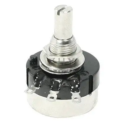 

RV24YN20S/B103 10K ohm 6mm Round Shaft Carbon Film Rotary Taper Potentiometer