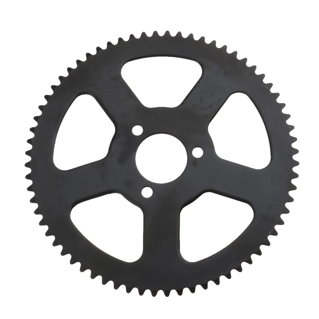 High quality Black 68T 68 Teeth Rear Sprocket for 25H 6mm Chain 47cc 49cc Mini Pocket Quad Bike