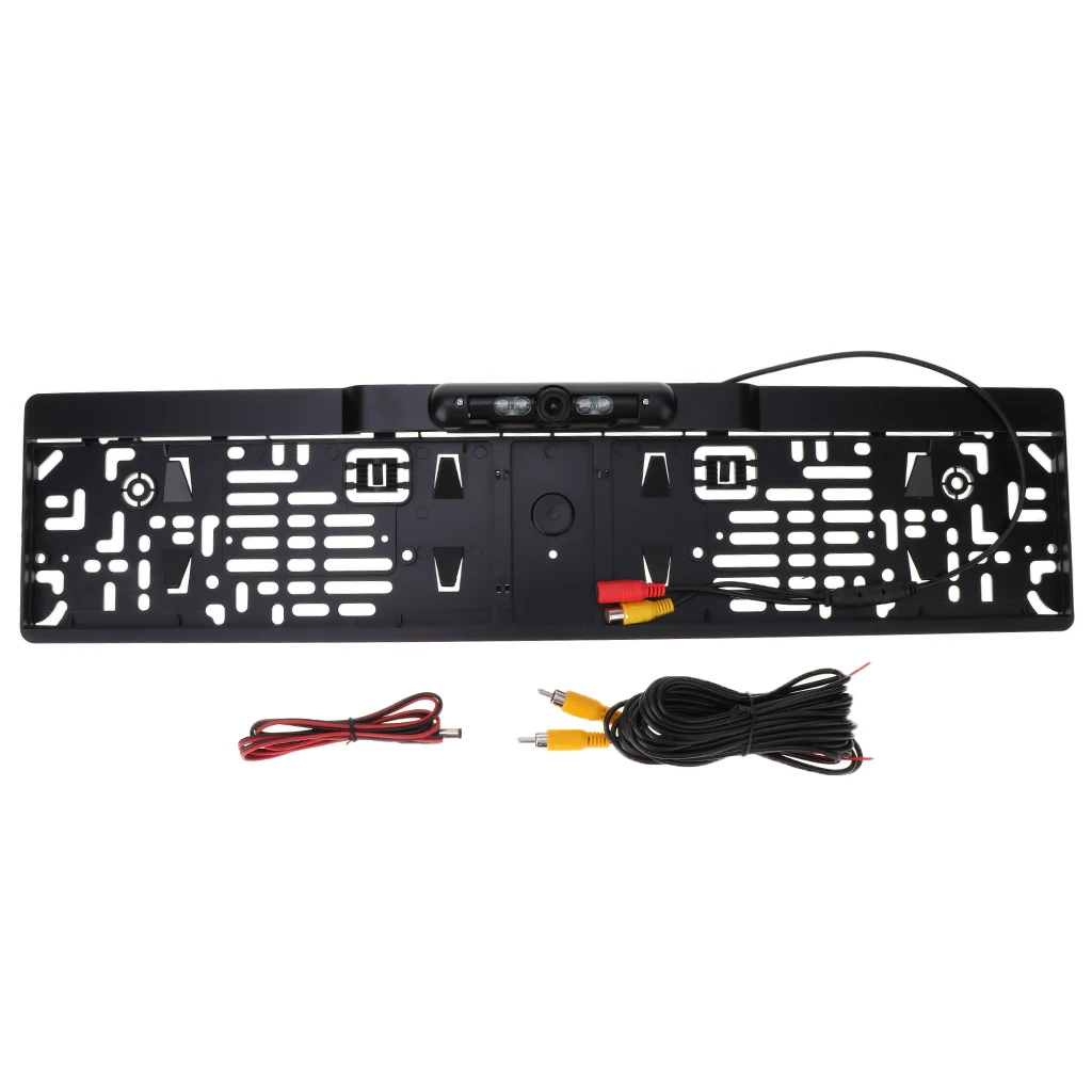 European License Plate Frame Rear View Camera Auto Number Plate Frame for EU License